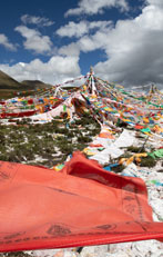 Sur le haut plateau tibétain